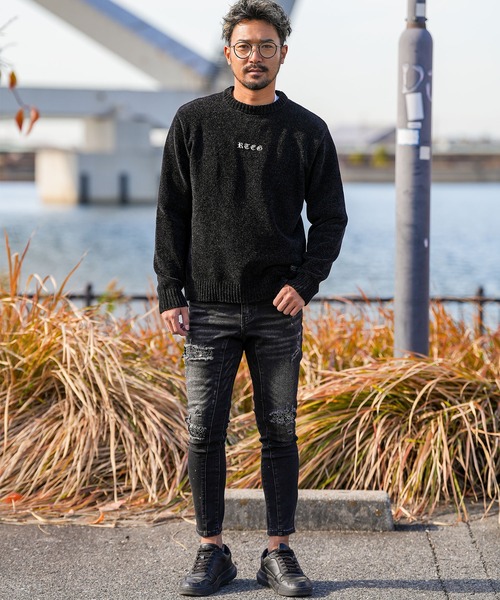 adamsJUGGLER（アダムスジャグラー）の「RTEG R.S&Dデニムロングパンツ（デニムパンツ・メンズ・ブラック/インディゴブルー・S/M/L/XL）」の18枚目の写真