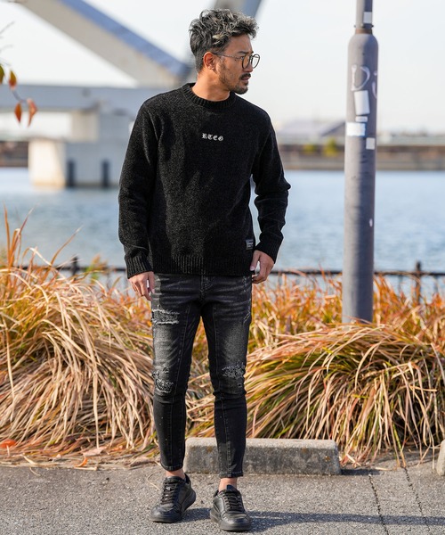 adamsJUGGLER（アダムスジャグラー）の「RTEG R.S&Dデニムロングパンツ（デニムパンツ・メンズ・ブラック/インディゴブルー・S/M/L/XL）」の20枚目の写真