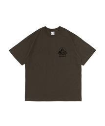 WORKS & CO.（ワークス アンド コー）の「ANNA マウンテン オーバーサイズ 半袖Tシャツ (カーキ)（Tシャツ/カットソー）」