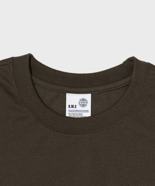 WORKS & CO.(ワークス アンド コー)の「ANNA マウンテン オーバーサイズ 半袖Tシャツ (カーキ)(Tシャツ/カットソー・レディース・その他・FREE)」の3枚目の写真