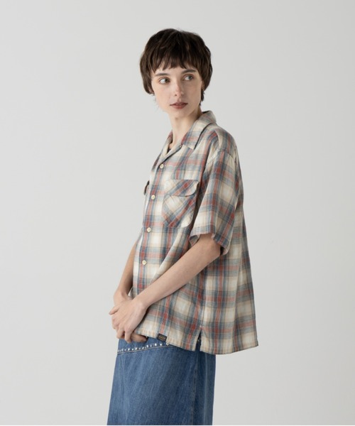 PENDLETON(ペンドルトン)の「オープンカラー・シャツ・S/S(シャツ/ブラウス・メンズ・レッド系その他/インディゴブルー/ローズ/グレー系その他・MEDIUM/SMALL)」の5枚目の写真