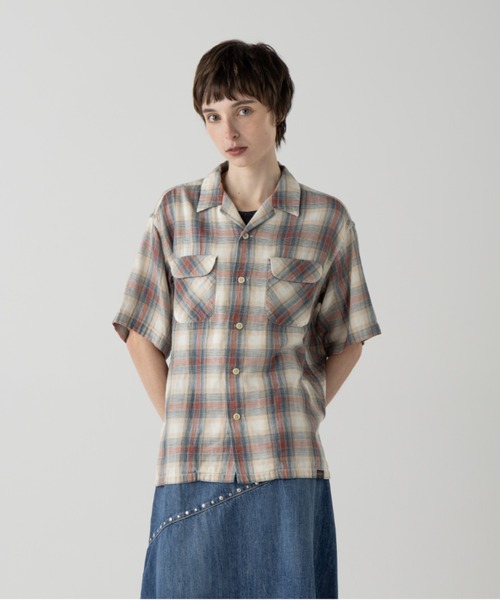PENDLETON(ペンドルトン)の「オープンカラー・シャツ・S/S(シャツ/ブラウス・メンズ・レッド系その他/インディゴブルー/ローズ/グレー系その他・MEDIUM/SMALL)」の6枚目の写真