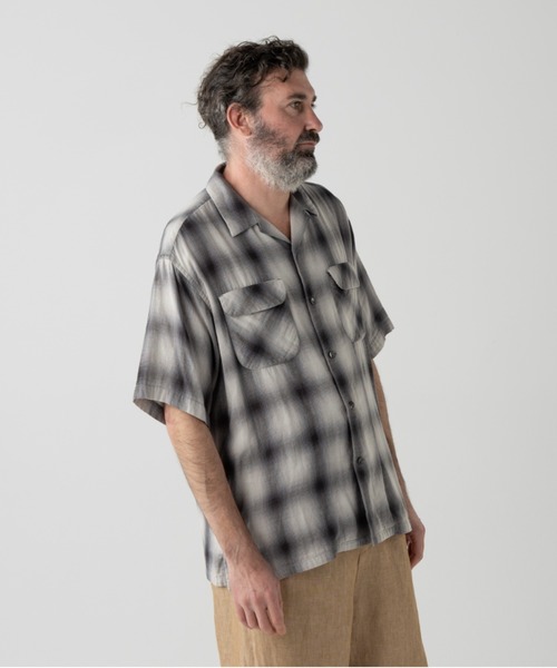 PENDLETON(ペンドルトン)の「オープンカラー・シャツ・S/S(シャツ/ブラウス・メンズ・レッド系その他/インディゴブルー/ローズ/グレー系その他・MEDIUM/SMALL)」の12枚目の写真