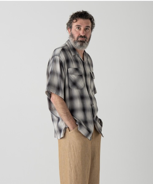 PENDLETON(ペンドルトン)の「オープンカラー・シャツ・S/S(シャツ/ブラウス・メンズ・レッド系その他/インディゴブルー/ローズ/グレー系その他・MEDIUM/SMALL)」の13枚目の写真