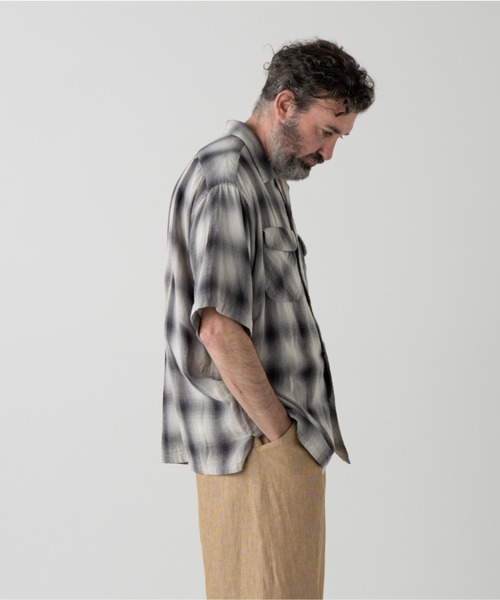 PENDLETON(ペンドルトン)の「オープンカラー・シャツ・S/S(シャツ/ブラウス・メンズ・レッド系その他/インディゴブルー/ローズ/グレー系その他・MEDIUM/SMALL)」の14枚目の写真