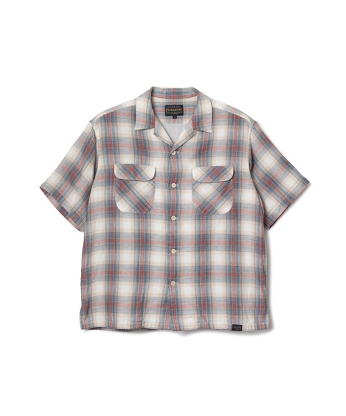 PENDLETON(ペンドルトン)の「オープンカラー・シャツ・S/S(シャツ/ブラウス・メンズ・レッド系その他/インディゴブルー/ローズ/グレー系その他・MEDIUM/SMALL)」の11枚目の写真