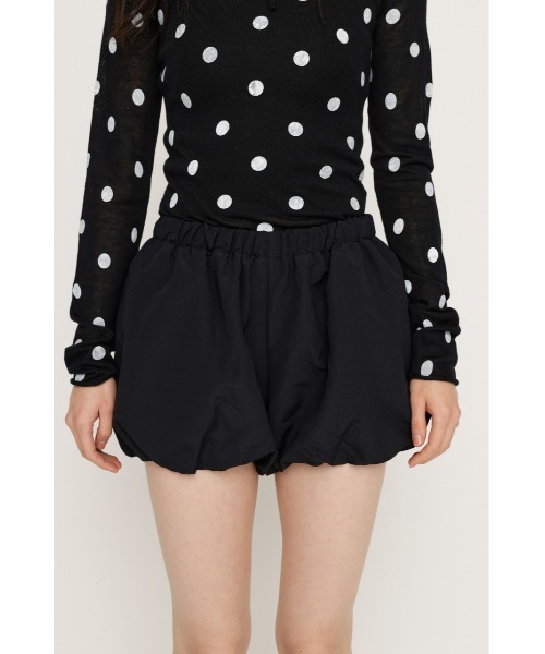 MICHIXSLY BALLOON S/PT ミチスライバルーンショートパンツ 冬服 春服