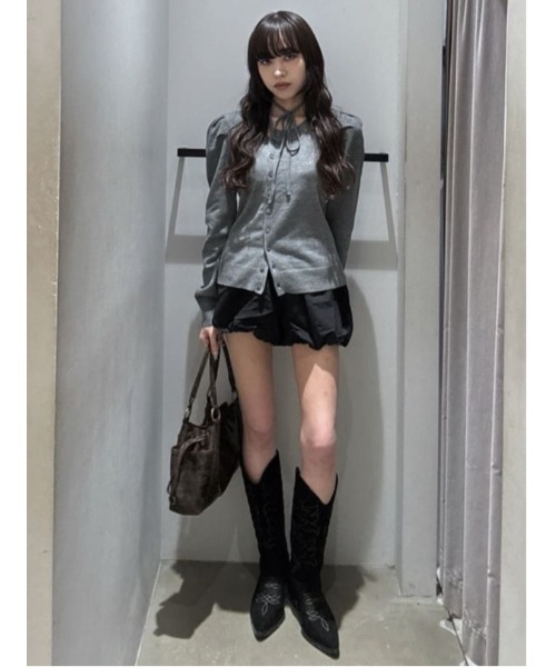 MICHIXSLY BALLOON S/PT ミチスライバルーンショートパンツ 冬服 春服