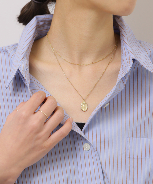 JOURNAL STANDARD relume(ジャーナルスタンダード レリューム)の「《追加》relumeメダイネックレス(ネックレス・レディース・ゴールド・FREE)」の1枚目の写真