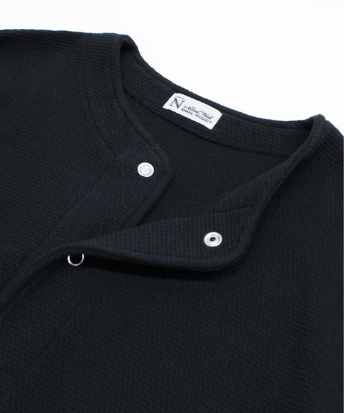 RNA-N（アールエヌエーエヌ）の「M2601 W FACEビッグスナップカーディガン（カーディガン/ボレロ・レディース・グリーン/ブラック/キナリ・FREE）」の22枚目の写真