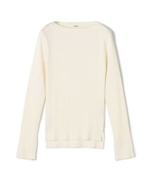 MACPHEE（マカフィー）の「コットンリブ ボートネックプルオーバー（ニット/セーター）」