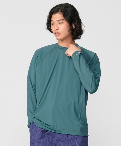 KRIFF MAYER(クリフメイヤー)の「ポケ付きラッシュガード(Tシャツ/カットソー・メンズ・ブラック/グリーン/オフホワイト・X-LARGE/LARGE/MEDIUM)」の1枚目の写真