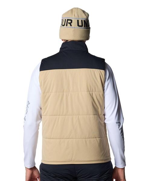 UNDER ARMOUR(アンダーアーマー)の「UAドライブ プロ インサレーテッド フルジップ ベスト(ゴルフ/メンズ)(ベスト・メンズ・ブラウン系・S/M/L/3XL/2XL/XL)」の2枚目の写真