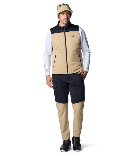 UNDER ARMOUR(アンダーアーマー)の「UAドライブ プロ インサレーテッド フルジップ ベスト(ゴルフ/メンズ)(ベスト・メンズ・ブラウン系・S/M/L/3XL/2XL/XL)」の3枚目の写真