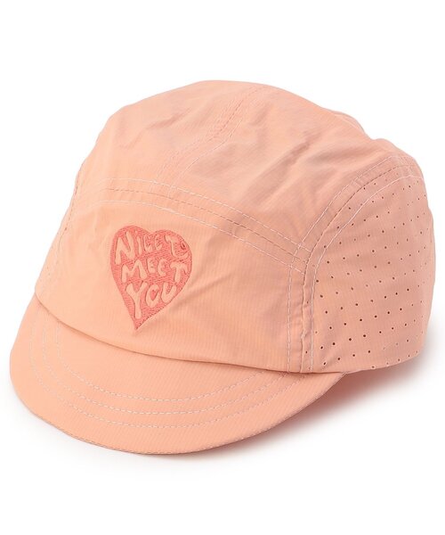 F.O.KIDS(エフオーキッズ)の「ロゴデザインジェットキャップ(キャップ・キッズ・ライトグレー/ピンク/レインボー/ミント/ブラック・50/54/58)」の9枚目の写真