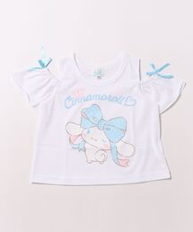 sanrio（サンリオ）の「サンリオ 肩開きリボンTシャツ 1434K（Tシャツ/カットソー）」