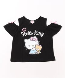 sanrio（サンリオ）の「サンリオ 肩開きリボンTシャツ 1434K（Tシャツ/カットソー）」
