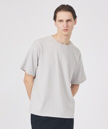 ABAHOUSE GRAY | ヘリンボーン ジャガード 半袖Tシャツ(Tシャツ/カットソー)