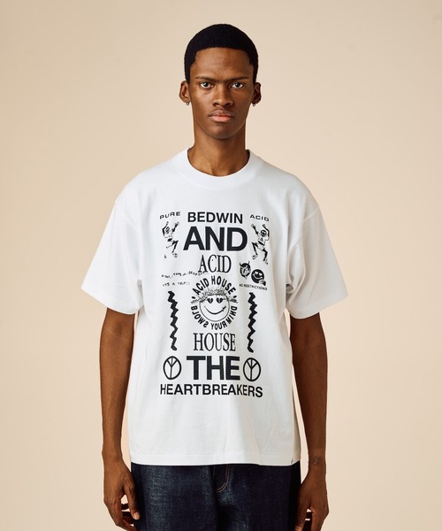セール】S/S PRINTED TEE 