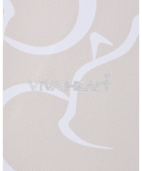 VIVA HEART（ビバハート）の「【VIVA　HEART/GOLF】 ケディハート半袖ポロシャツ（ポロシャツ・レディース・ベージュ/ピンク・38/40/42）」の11枚目の写真