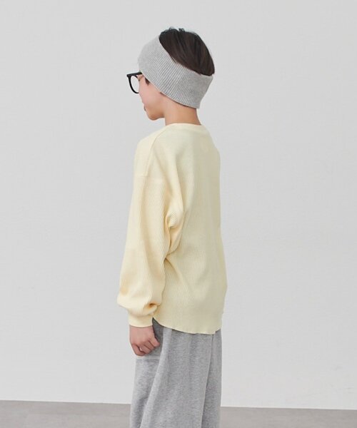 CIAOPANIC TYPY(チャオパニックティピー)の「【KIDS】デイリー使い最強!プチプラリブロゴロンTEE《ジュニアサイズあり》(Tシャツ/カットソー・キッズ・グレー/イエロー/パープル・110/130/150)」の20枚目の写真