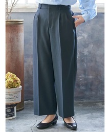 Re-J&SUPURE（リジェイアンドスプル）の「【大きいサイズ】【Wクロス】ワイドパンツ(セットアップ可)（スラックス）」