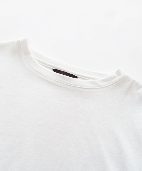 オローネ(オローネ)の「マイアンダーカットソー(Tシャツ/カットソー・レディース・チャコールグレー/オフホワイト/オリーブ・FREE)」の19枚目の写真