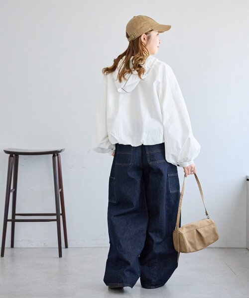 DISCOAT(ディスコート)の「【Enlude】ダブルニーバレルペインターパンツ《ユニセックス》(デニムパンツ・レディース・ネイビー/サックスブルー/アイボリー・LARGE/MEDIUM)」の20枚目の写真