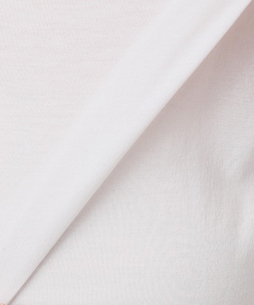 La TOTALITE(ラトータリテ)の「【洗える】ドレープシアーカットソー(Tシャツ/カットソー・レディース・スカイブルー/ホワイト/ピンク・FREE)」の10枚目の写真