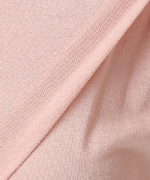 La TOTALITE(ラトータリテ)の「【洗える】ドレープシアーカットソー(Tシャツ/カットソー・レディース・スカイブルー/ホワイト/ピンク・FREE)」の12枚目の写真