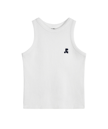 Rest&Recreation | WAFFLE SLEEVELESS - WHITE(Tシャツ/カットソー)