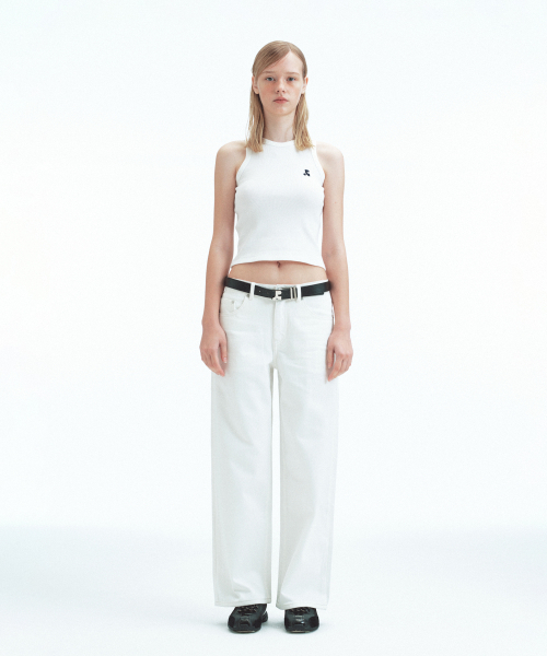 Rest&Recreation(レストアンドレクリエーション)の「WAFFLE SLEEVELESS - WHITE(Tシャツ/カットソー・レディース・その他・ONE)」の3枚目の写真