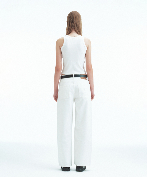 Rest&Recreation(レストアンドレクリエーション)の「WAFFLE SLEEVELESS - WHITE(Tシャツ/カットソー・レディース・その他・ONE)」の5枚目の写真