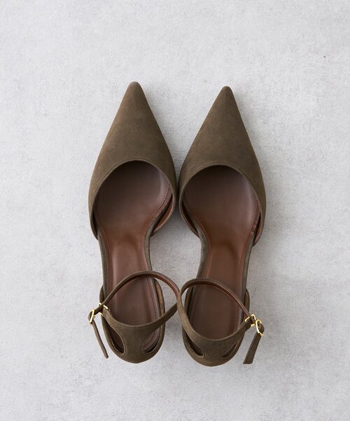 Whim Gazette（ウィムガゼット）の「【Hoaw.】スエードポインテッドパンプス（パンプス・レディース・ダークブラウン/グレー系その他・36/39/38/37）」の7枚目の写真