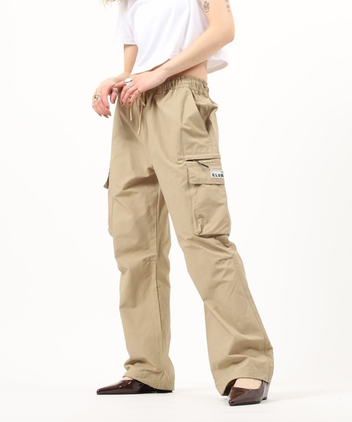 PRO CLUB （プロクラブ）の「PRO CLUB WIDE LEG CARGO PANT ワイドカーゴパンツ（カーゴパンツ・メンズ・ブラック/カーキ/ホワイト系・XL/M/S/L/2XL/3XL）」の10枚目の写真