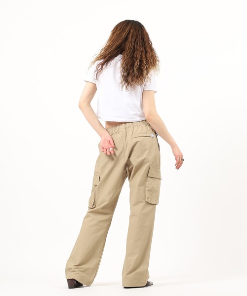PRO CLUB （プロクラブ）の「PRO CLUB WIDE LEG CARGO PANT ワイドカーゴパンツ（カーゴパンツ・メンズ・ブラック/カーキ/ホワイト系・XL/M/S/L/2XL/3XL）」の4枚目の写真