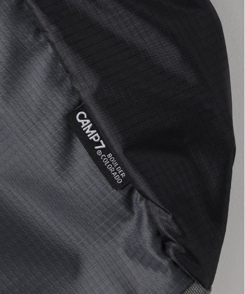 CAMP7（キャンプセブン）の「【CAMP7】2WAYリップストップナイロントートバッグ (軽量 / 耐久性 / ショルダー / デイリーユース)（トートバッグ・メンズ・ブラック/ダークグレー・ONE SIZE）」の8枚目の写真