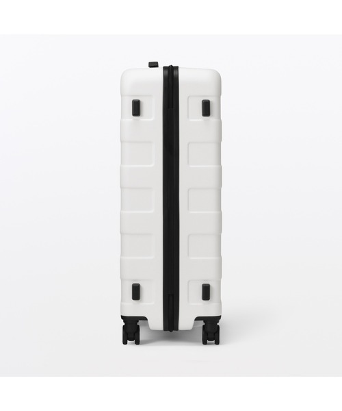 無印良品(ムジルシリョウヒン)の「バーを自由に調節できる ハードキャリーケース(75L)(スーツケース/キャリーバッグ・レディース・グレイッシュベージュ/ブラック/ホワイト/ネイビー/グレー・FREE)」の9枚目の写真