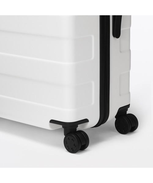 無印良品(ムジルシリョウヒン)の「バーを自由に調節できる ハードキャリーケース(75L)(スーツケース/キャリーバッグ・レディース・グレイッシュベージュ/ブラック/ホワイト/ネイビー/グレー・FREE)」の14枚目の写真