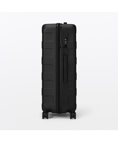 無印良品(ムジルシリョウヒン)の「バーを自由に調節できる ハードキャリーケース(75L)(スーツケース/キャリーバッグ・レディース・グレイッシュベージュ/ブラック/ホワイト/ネイビー/グレー・FREE)」の20枚目の写真