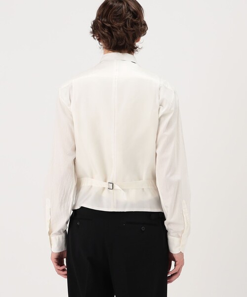 TOMORROWLAND （トゥモローランド）の「ウールバラシャ 5B ベスト（ベスト・メンズ・ホワイト・48/44）」の6枚目の写真