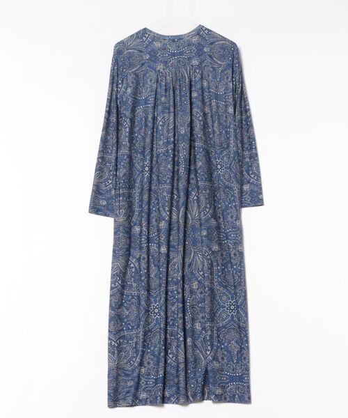 ZUCCa(ズッカ)の「FLORAL SCARF PRINT JERSEY / S(ワンピース・レディース・ブルー/グレー・M size)」の3枚目の写真