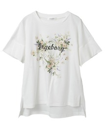 INGEBORG（インゲボルグ）の「アネモネワンポイントpt.Tシャツ（Tシャツ/カットソー）」