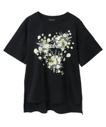セール】INGEBORG|インゲボルグのTシャツ/カットソー(ブラック/黒色 セール】INGEBORG|インゲボルグのTシャツ/カットソー(ブラック/黒色