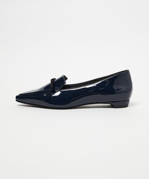 SY UNITED ARROWS(シーユナイテッドアローズ)の「<SY> シャープリボンオペラフラット15↑(パンプス・レディース・ブラック/ネイビー/モカ・22cm/22.5cm/23cm/23.5cm/24cm/24.5cm/25cm)」の3枚目の写真