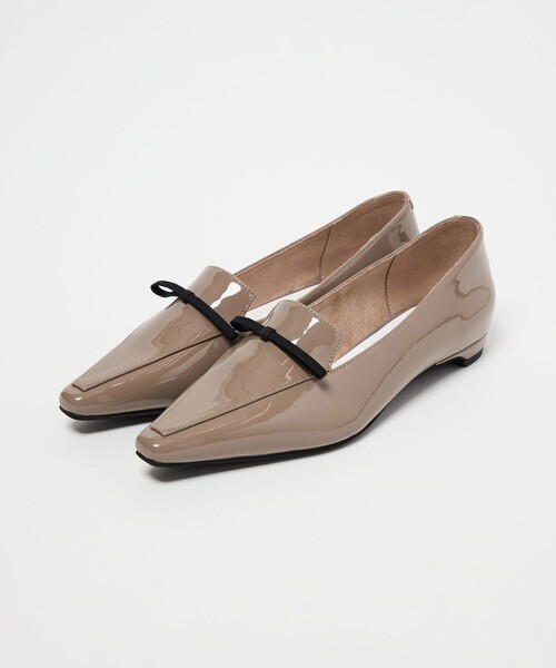 SY UNITED ARROWS(シーユナイテッドアローズ)の「<SY> シャープリボンオペラフラット15↑(パンプス・レディース・ブラック/ネイビー/モカ・22cm/22.5cm/23cm/23.5cm/24cm/24.5cm/25cm)」の5枚目の写真