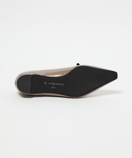 SY UNITED ARROWS(シーユナイテッドアローズ)の「<SY> シャープリボンオペラフラット15↑(パンプス・レディース・ブラック/ネイビー/モカ・22cm/22.5cm/23cm/23.5cm/24cm/24.5cm/25cm)」の8枚目の写真