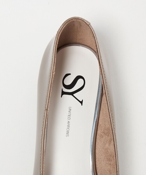 SY UNITED ARROWS(シーユナイテッドアローズ)の「<SY> シャープリボンオペラフラット15↑(パンプス・レディース・ブラック/ネイビー/モカ・22cm/22.5cm/23cm/23.5cm/24cm/24.5cm/25cm)」の9枚目の写真