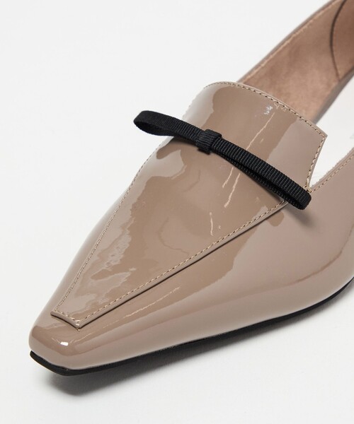 SY UNITED ARROWS(シーユナイテッドアローズ)の「<SY> シャープリボンオペラフラット15↑(パンプス・レディース・ブラック/ネイビー/モカ・22cm/22.5cm/23cm/23.5cm/24cm/24.5cm/25cm)」の10枚目の写真