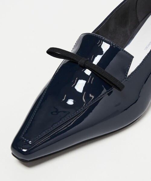 SY UNITED ARROWS(シーユナイテッドアローズ)の「<SY> シャープリボンオペラフラット15↑(パンプス・レディース・ブラック/ネイビー/モカ・22cm/22.5cm/23cm/23.5cm/24cm/24.5cm/25cm)」の16枚目の写真